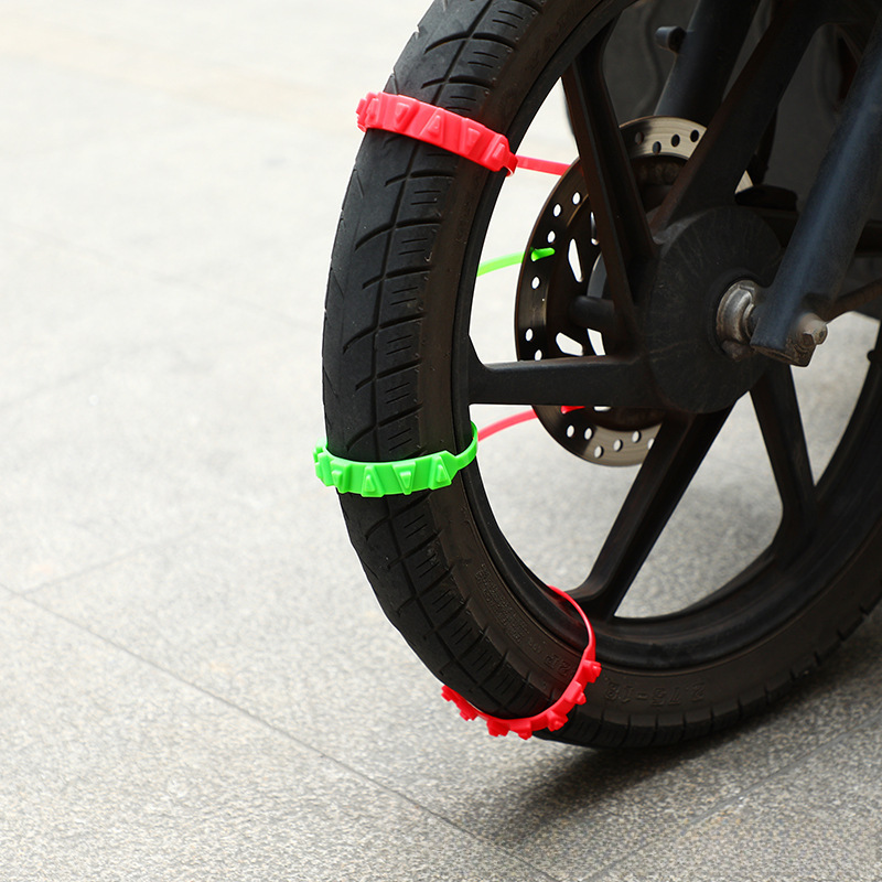 Universal Anti-Slip Tire Chains for Electric Bikes