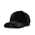 Winter Men's Thick Fleece Rabbit Fur Baseball Cap
