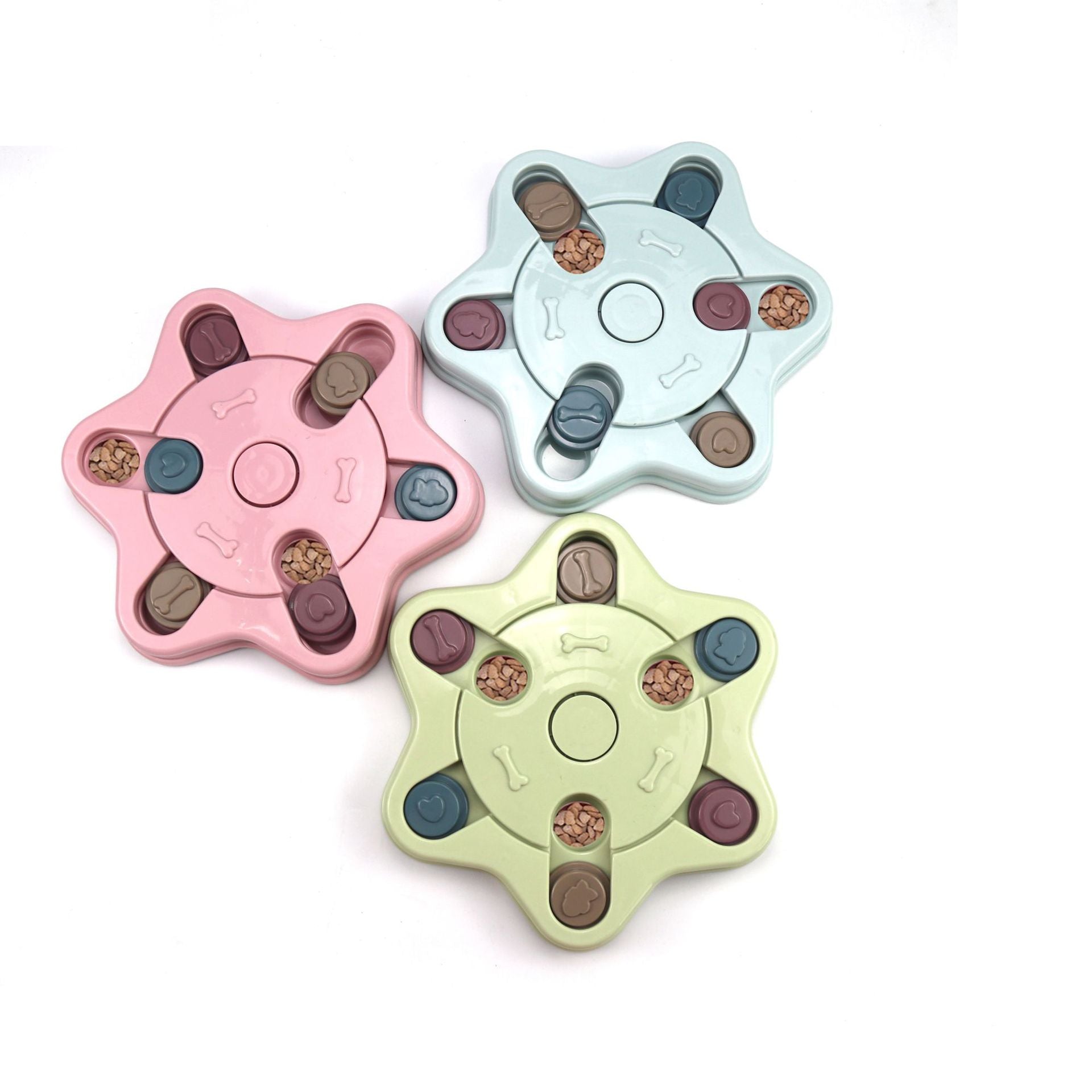 Pet Treasure Hunt Toy - Fun Feeding Puzzle for Pets