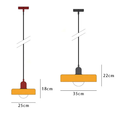 Memphis Minimalist Glass Chandelier