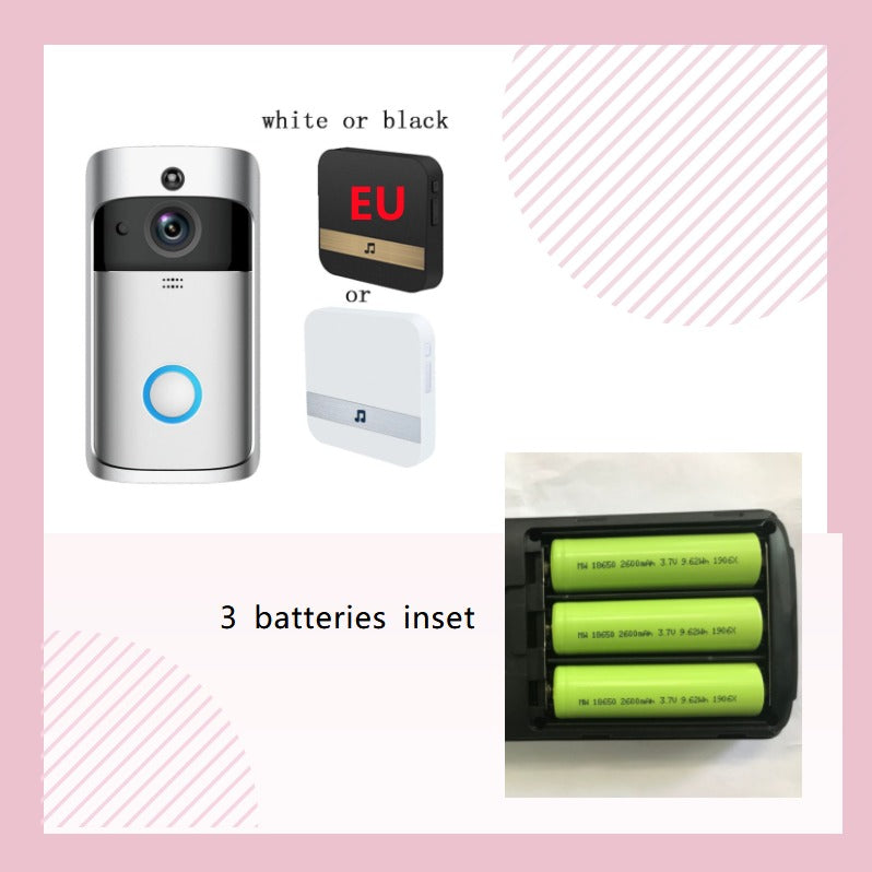 Smart Wireless Video Doorbell with WiFi