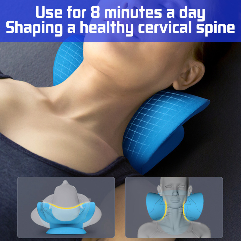 NeckEase Cervical Stretcher & Massage Pillow