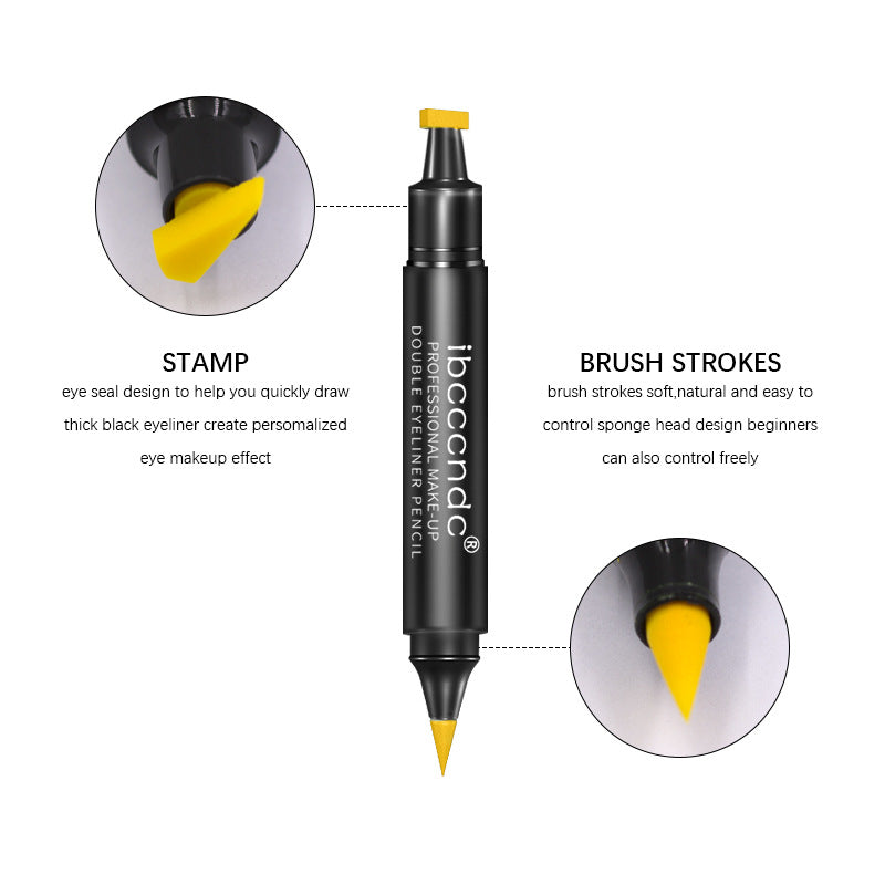 Waterproof Dual-Ended Eyeliner and Brow Pencil