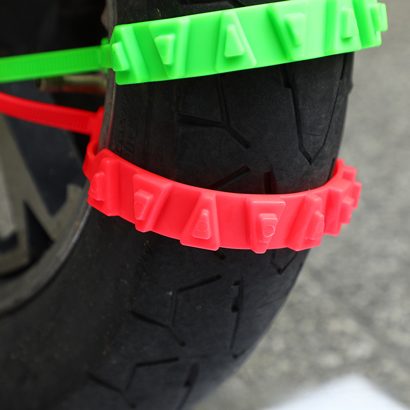 Universal Anti-Slip Tire Chains for Electric Bikes