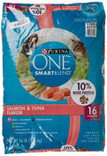 Purina O.N.E. Cat Food Adult Total Nutrition Salmon & Tuna 16 lb