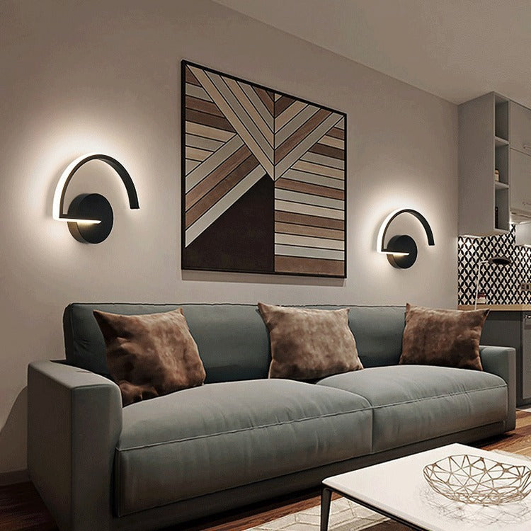 Nordic Style Minimalist Wall Lamp for Living Room