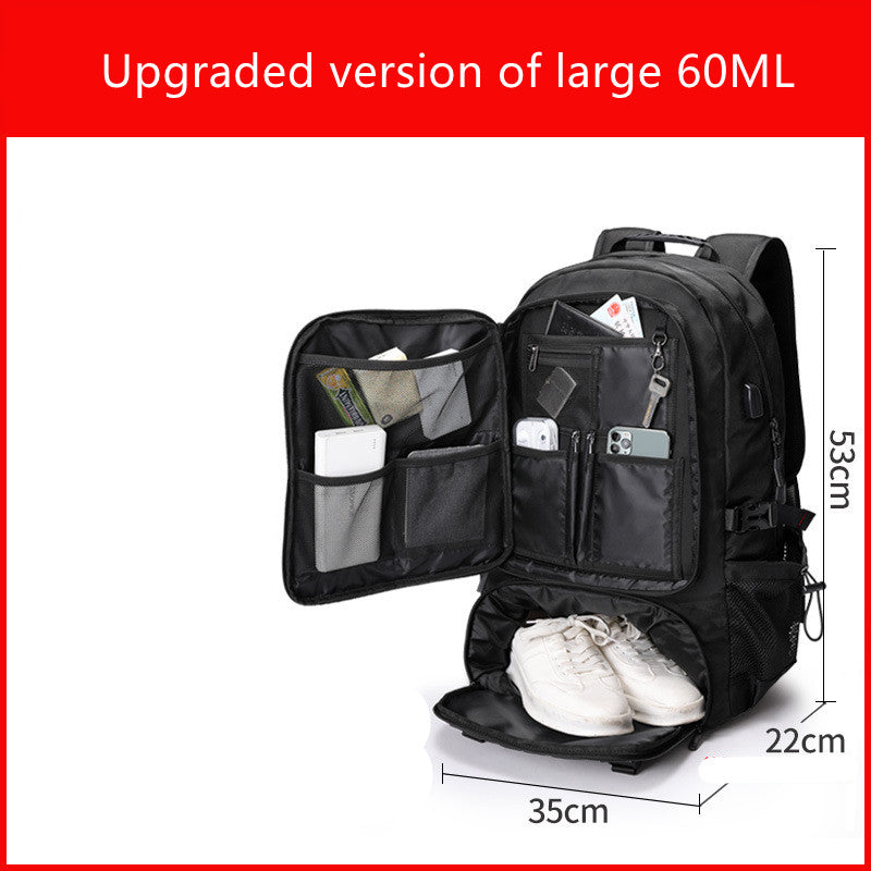 Extra Large Men's Outdoor Travel Bag with High Capacity