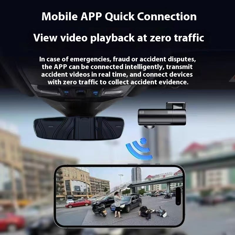 Night Vision Car Dash Cam with Parking Mode