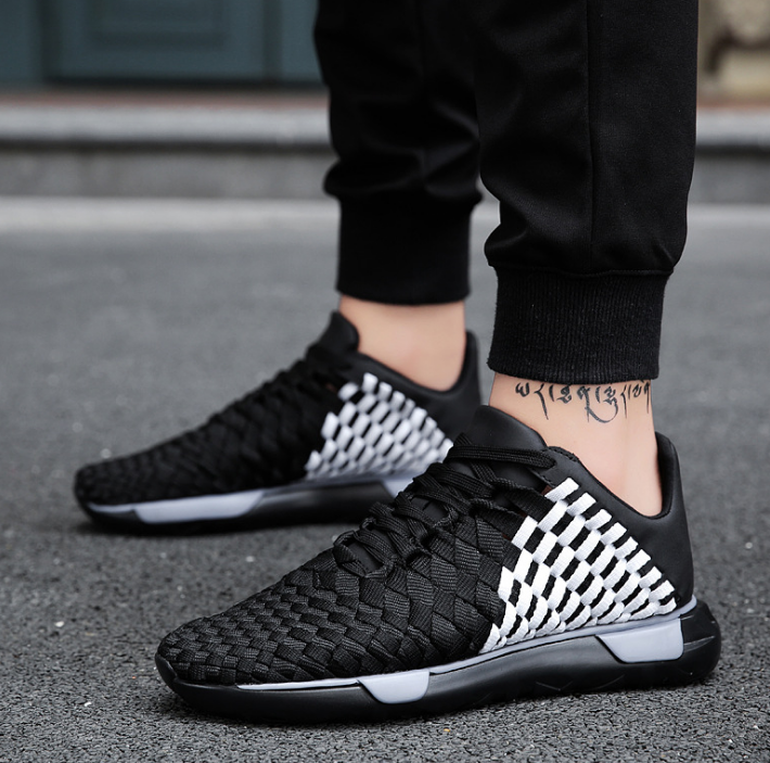 Handmade Summer Breathable Running Shoes for Men