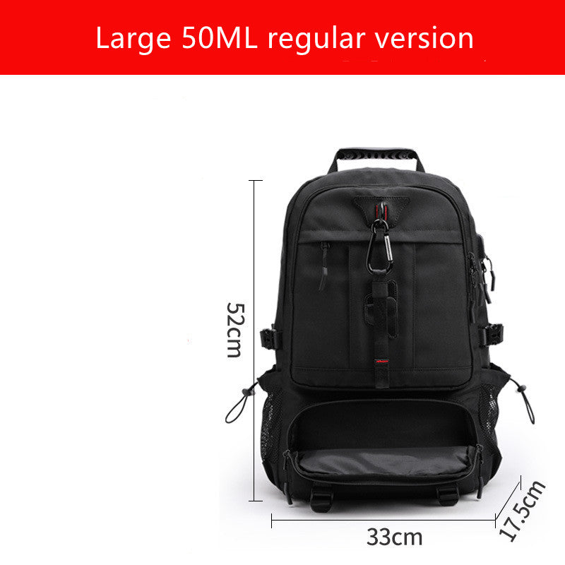 Extra Large Men's Outdoor Travel Bag with High Capacity