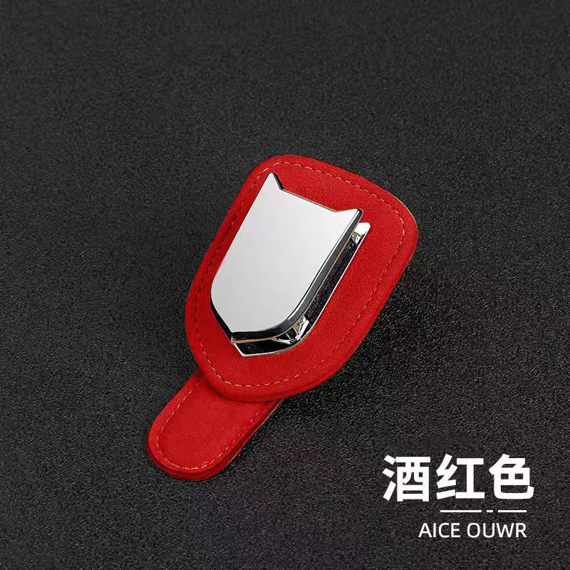 Multi-Functional Sunglasses Holder for Car Visor