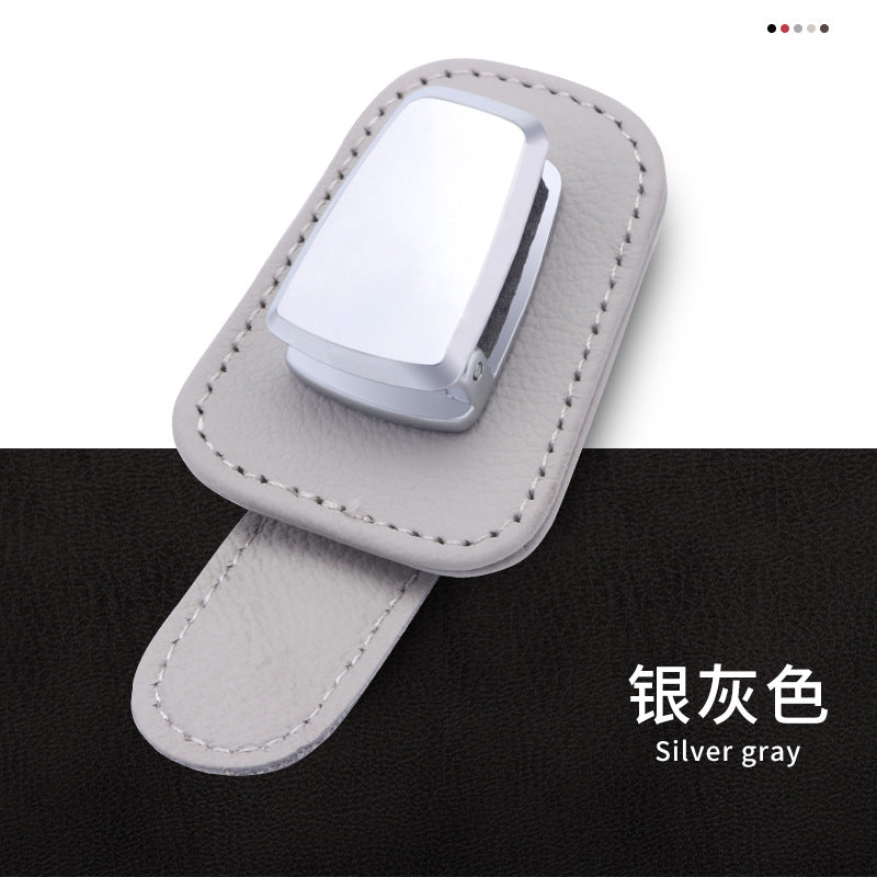 Multi-Functional Sunglasses Holder for Car Visor