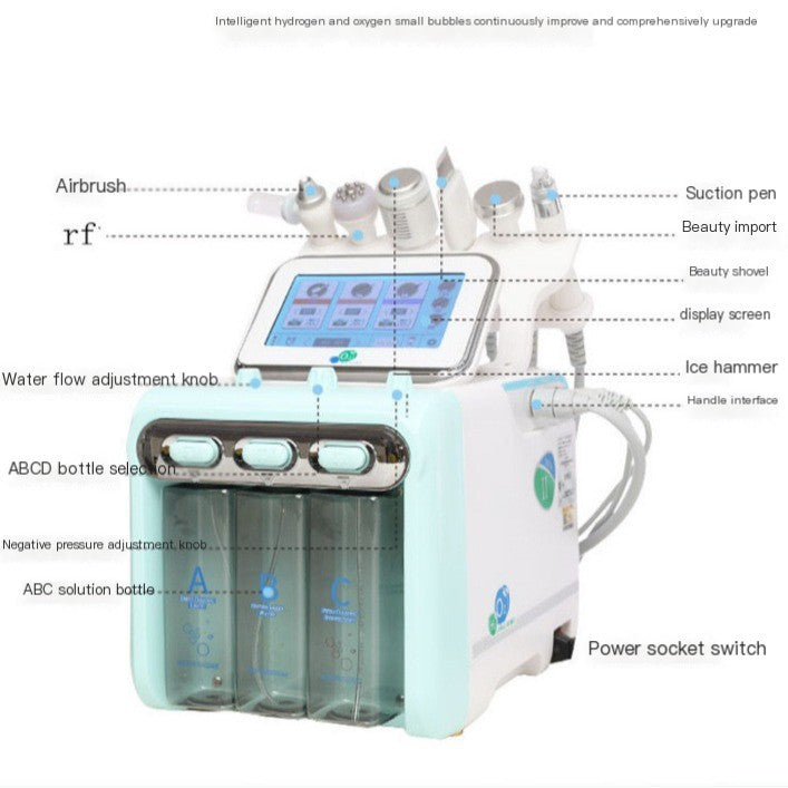 Hydrogen-Oxygen Facial Cleanser for Blackhead Removal
