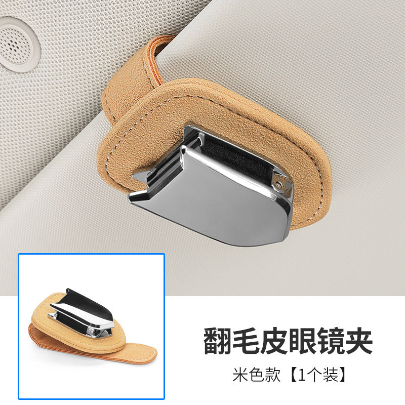 Multi-Functional Sunglasses Holder for Car Visor