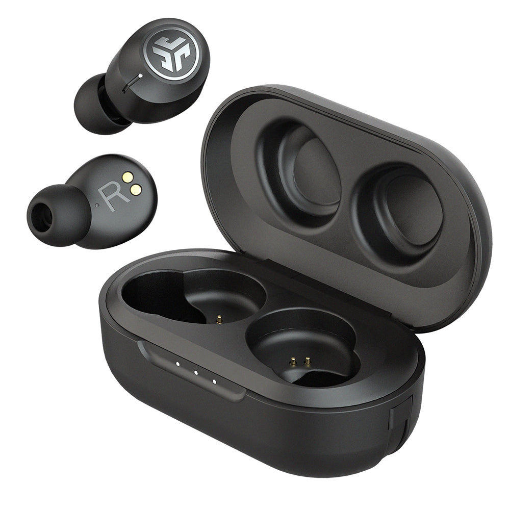 JLab JBuds Air ANC Gen 2 True Wireless Bluetooth Earbuds Graphite Active Noise Canceling Low Latency Movie Mode Dual Connect IP55 Sweat Resistance Custom 3 EQ Sound Settings