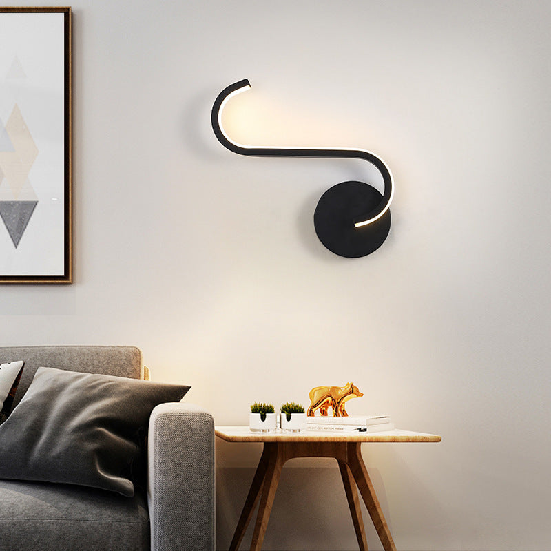 Nordic Style Minimalist Wall Lamp for Living Room