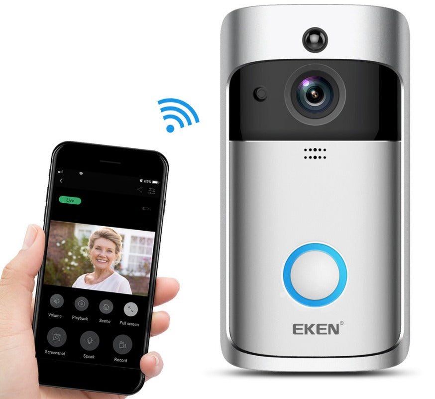 Smart Wireless Video Doorbell with WiFi