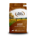 NutriSource Adult Dog Food Made with Lamb Meal and Rice Large Breed with Wholesome Grains 30LB Dry Dog Food