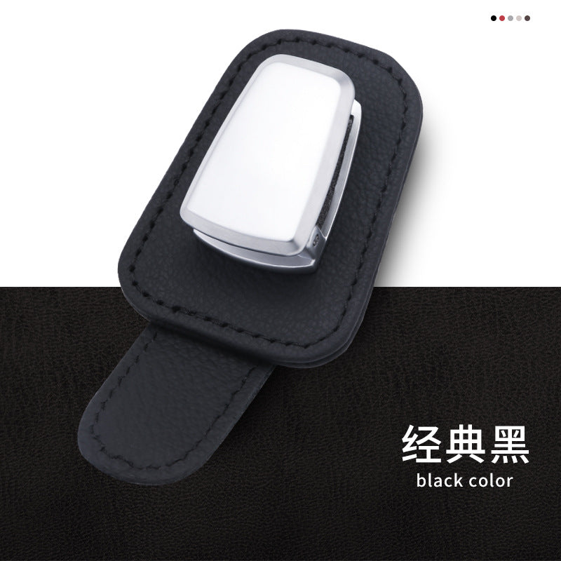 Multi-Functional Sunglasses Holder for Car Visor
