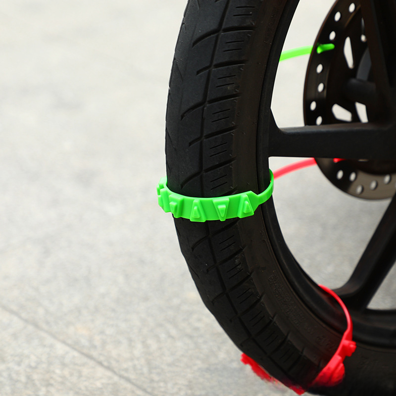 Universal Anti-Slip Tire Chains for Electric Bikes