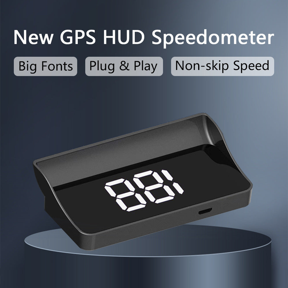 2023 V9 Car HUD Universal Display for KMH/MPH