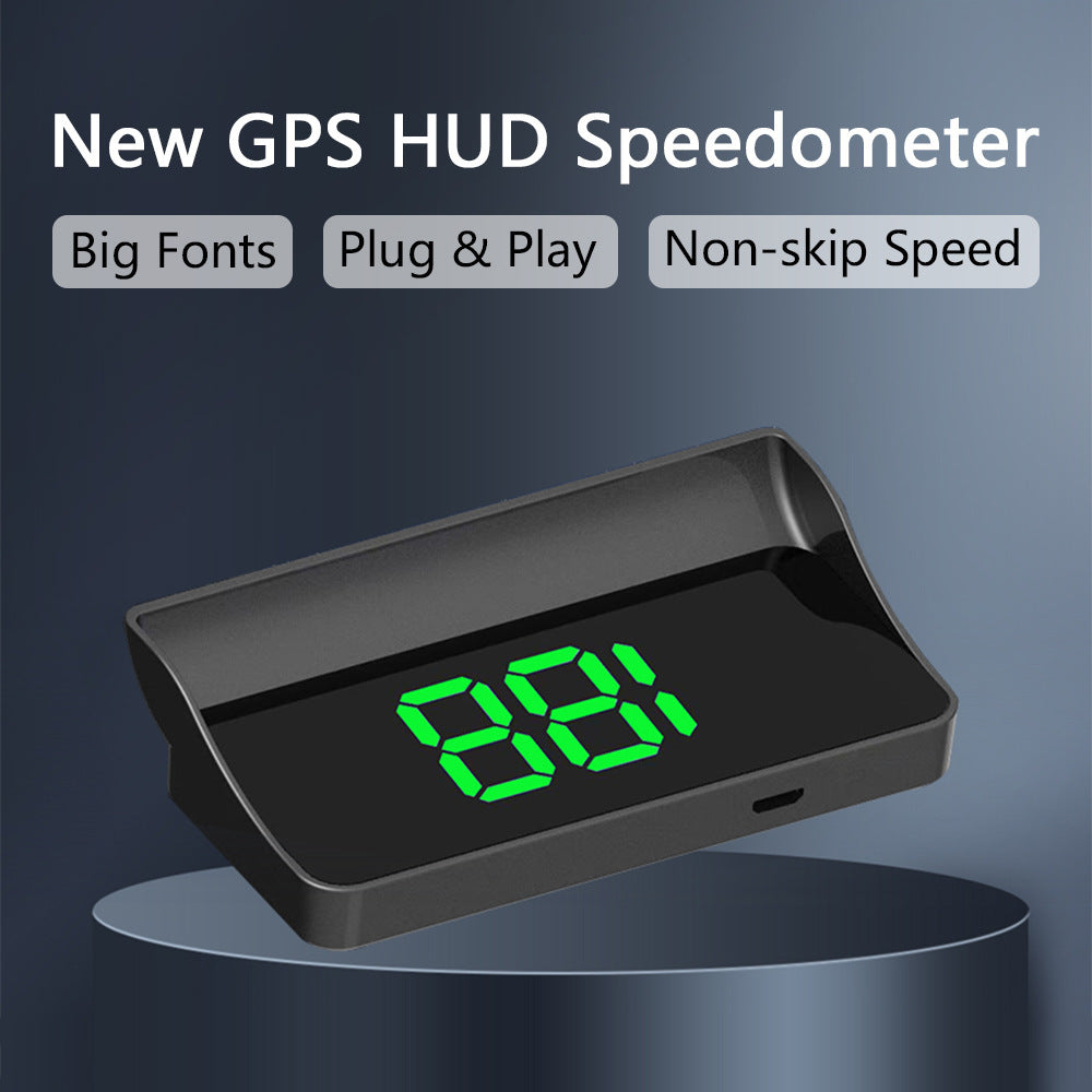 2023 V9 Car HUD Universal Display for KMH/MPH