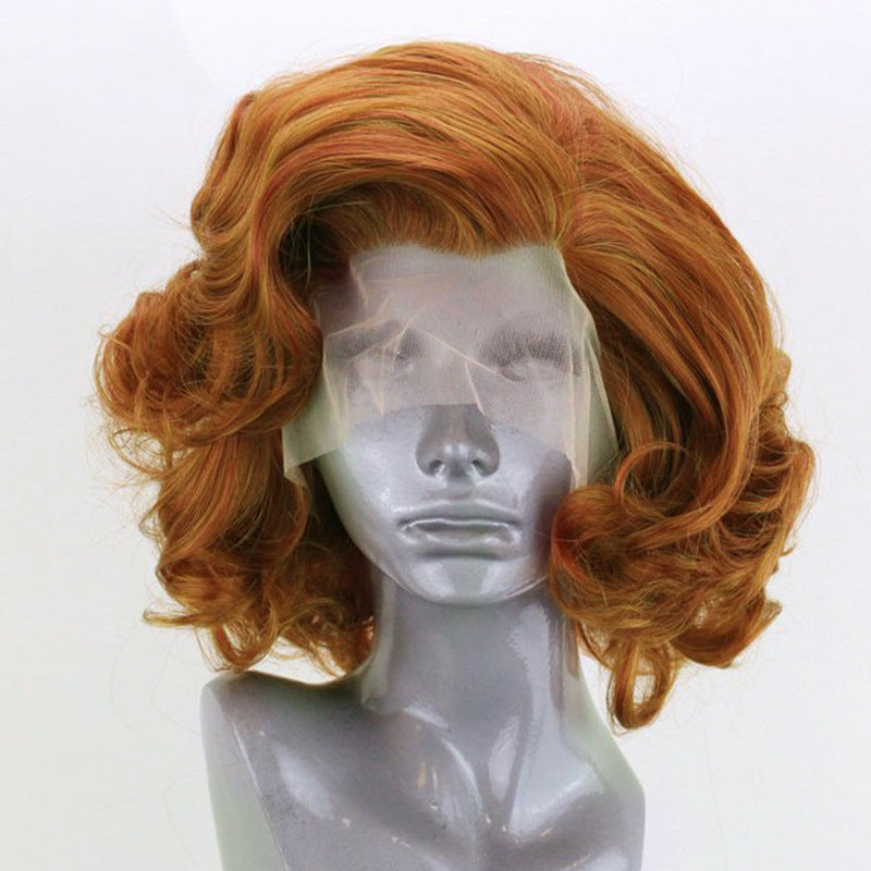 Amazon New Synthetic Lace Front Wig - Short Curly Bob