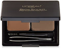 LOréal Paris Brow Stylist Prep and Shape Pro Brow Kit Medium To Dark 0.12 oz.